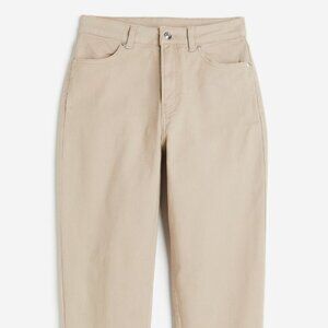 H&M Mom Loose Fit Twill Pants